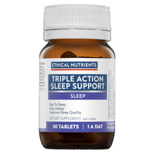 Ethical Nutrients: Ethical Nutrients Triple Action Sleep Support