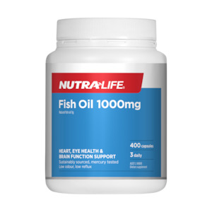 Nutra Life: Nutra-Life Fish Oil 1000mg