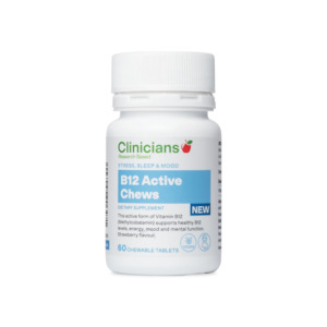 Clinicians B12 Active Chews