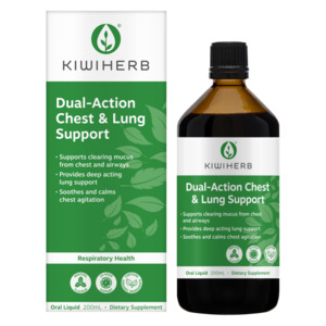 Kiwiherb: Kiwiherb Dual-Action Chest & Lung Support