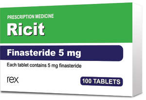 Prescription Medicines: Ricit Finasteride 5 mg (replace Finpro)