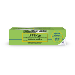 EpiPen Junior Adrenaline 150mcg/0.3mL Auto-Injector
