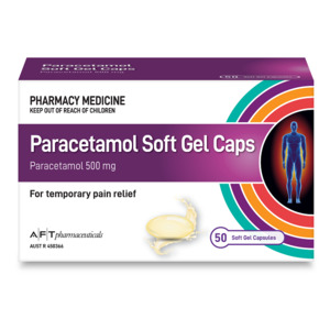Pharmacy Only Medicines: Paracetamol Soft Gel Caps