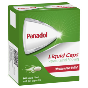Pharmacy Only Medicines: Panadol Liquid Caps