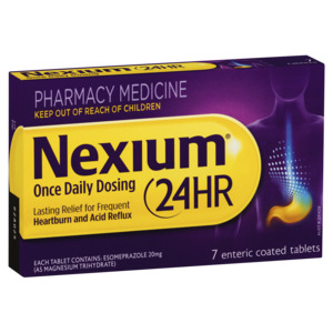 Nexium 24HR Once Daily Dosing