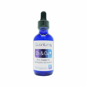 QuantumRX Zn & Cu+ Zinc, Copper & Synergistic Co-factors