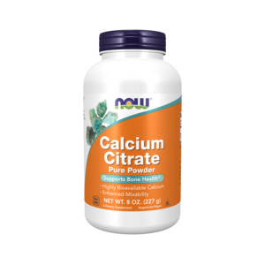 NOW Foods Calcium Citrate Pure Powder
