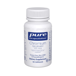 Chromium: Pure Encapsulations Chromium (picolinate) 500mcg