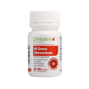 Chromium: Clinicians Hi-Dose Chromium 1000mcg