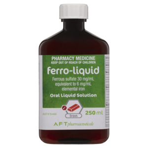 Ferro-Liquid Iron Oral Liquid Solution