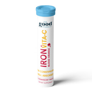 Iron: The Good Vitamin Co. Good Iron + Vita-C Effervescent Tablets