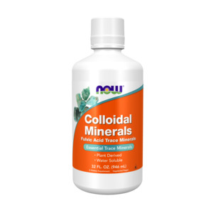 NOW Foods Colloidal Minerals - Fulvic Acid Trace Minerals