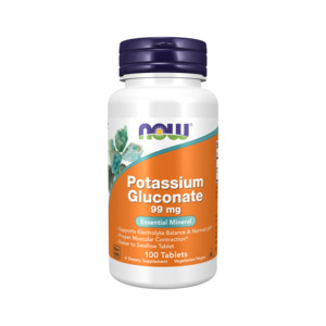 NOW Foods Potassium Gluconate 99mg