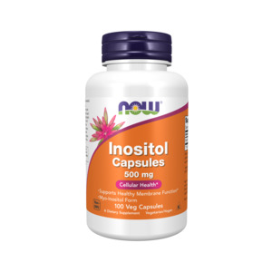 NOW Foods Inositol Capsules 500mg