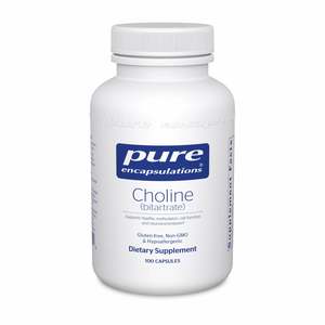 Choline Inositol: Pure Encapsulations Choline (bitartrate)