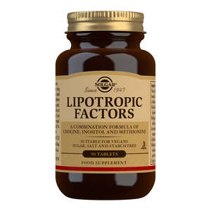 Choline Inositol: Solgar Lipotropic Factors