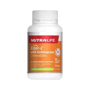 Ester C: Nutra-Life Ester-C 500 + Echinacea Chewables