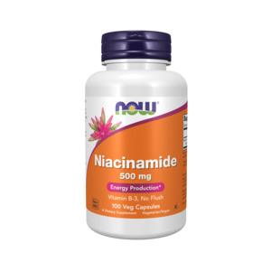 Niacin Vitamin B3: NOW Foods Niacinamide 500mg
