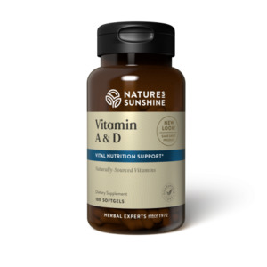 Vitamin A: Nature's Sunshine Vitamin A & D