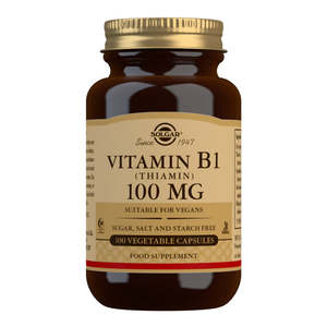 Solgar Vitamin B1 (Thiamin) 100 mg