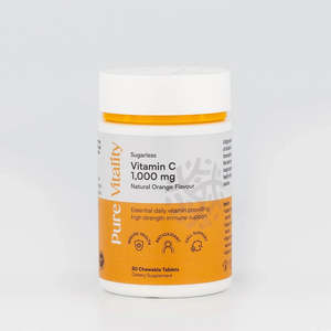 Pure Vitality Sugarless Vitamin C 1,000 mg