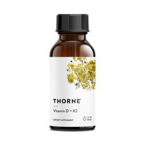 Thorne Research Vitamin D + K2 Liquid