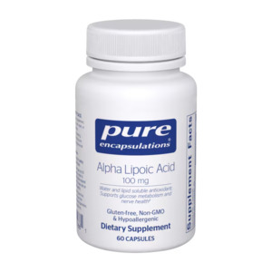 Pure Encapsulations Alpha Lipoic Acid 100mg