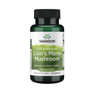 Antioxidant: Swanson Lion's Mane Mushroom - Full Spectrum