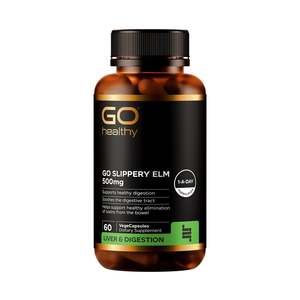 GO Healthy Go Slippery Elm 500mg