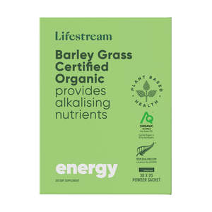 Lifestream Barley Grass Certified Organic Sachets