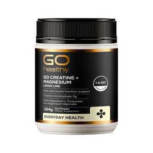 Go Healthy: GO Healthy Go Creatine + Magnesium Oral Powder