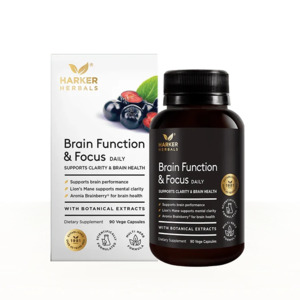 Harker Herbals: Harker Herbals Daily Brain Function & Focus