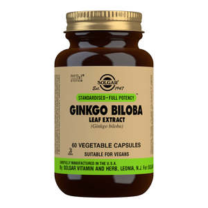 Solgar: Solgar Ginkgo Biloba Leaf Extract