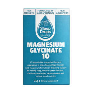 SleepDrops Magnesium Glycinate 10 Powder
