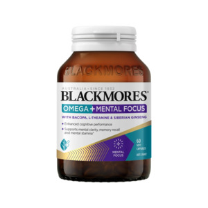 Blackmores: Blackmores Omega + Mental Focus