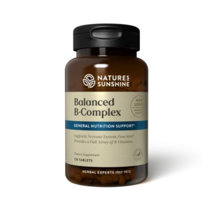 Vitamin B: Nature's Sunshine Balanced B-Complex