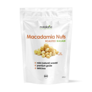 Out Of Stock: Matakana Superfoods Macadamia Nuts - Roasted Wasabi