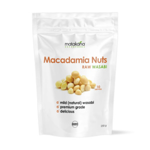 Matakana Superfoods Macadamia Nuts - Raw Wasabi