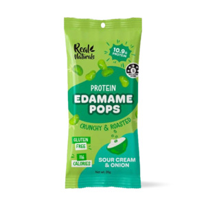 Real Naturals Protein Edamame Pops - Sour Cream & Onion