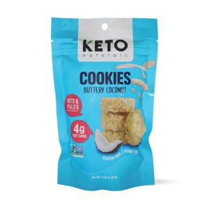 Out Of Stock: Keto Naturals Cookies - Buttery Coconut