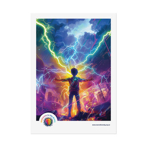 Products: Welcome to My Brain (Lightning Sparks) Poster Neurodiversity in Education Project