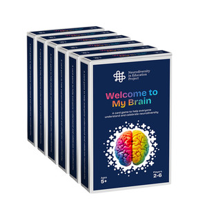Products: Welcome to My Brain Card Game - 6-pack Neurodiversity in Education Project