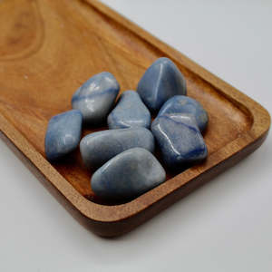 Crystal Creations: Blue Quartz Tumble