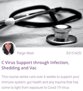 Online Courses Workshops: Virus Support and Immune Strength