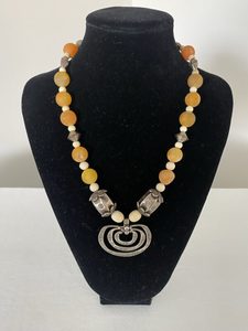 3 Ring Sterling Pendant - Naga By Nevara