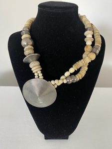 Products: Big Silver Dome Pendant - Naga By Nevara