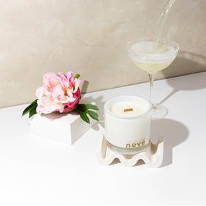 Wood Wick Candles: Pink Peony + Prosecco Candle