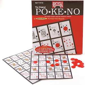 Standard Playing Cards: Bicycle Pokeno Board Game - Original