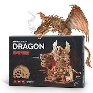 European Puzzle Boxes: Marble Run Dragon 3D Puzzle