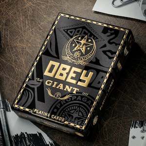 OBEY Playing Cards Gold Edition